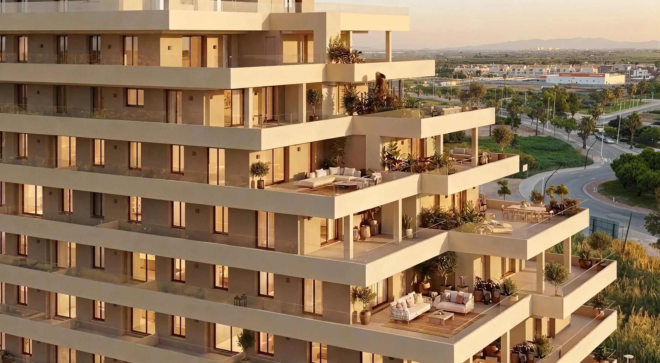 Villa Marina · Recreación del proyecto